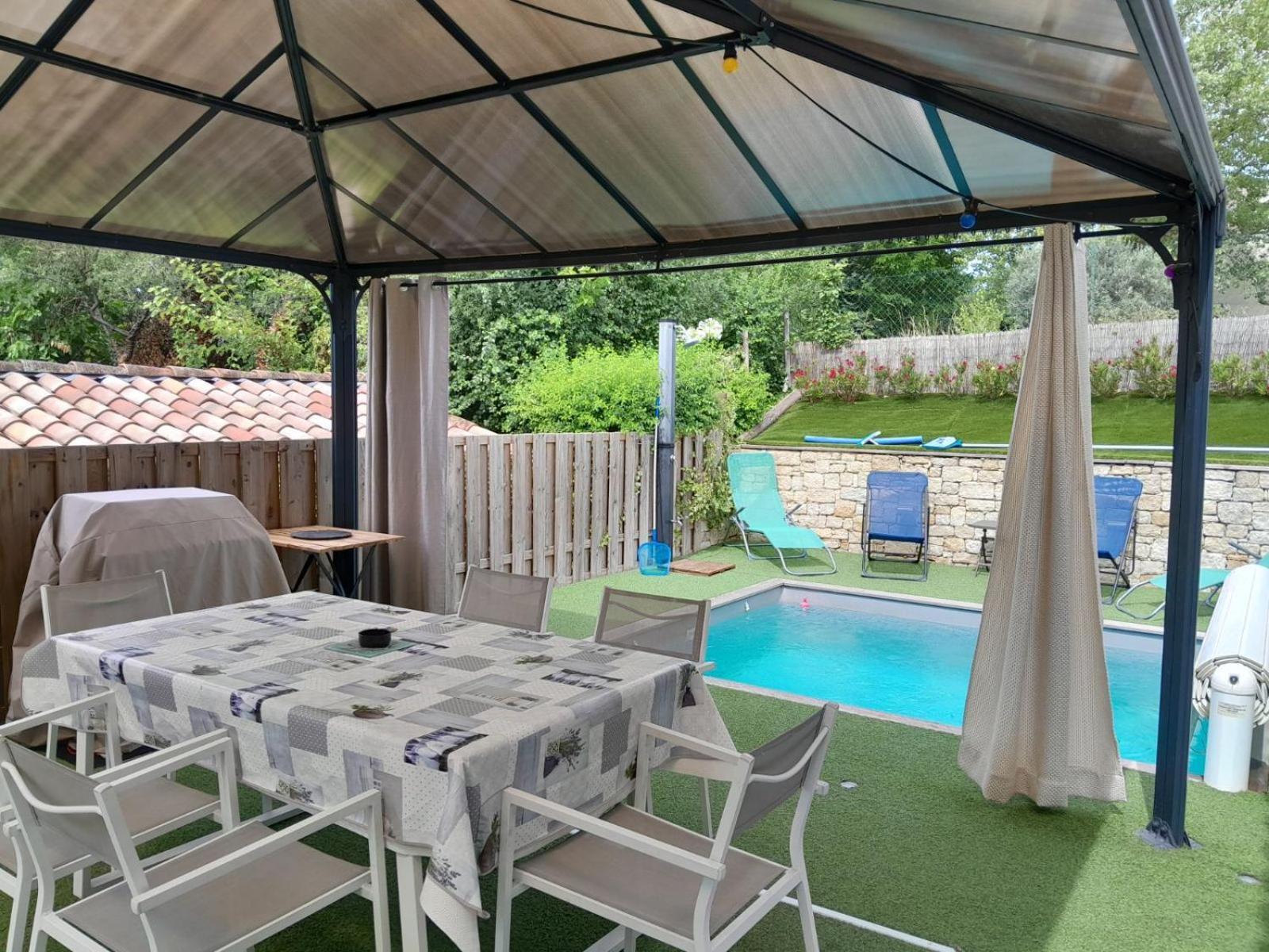 Villa Au Pied Du Ventoux Mormoiron Dış mekan fotoğraf